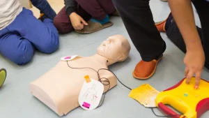 Emergency Pediatric First Aid and Use of an AED