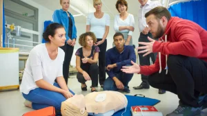 First Aid & CPR, AED course