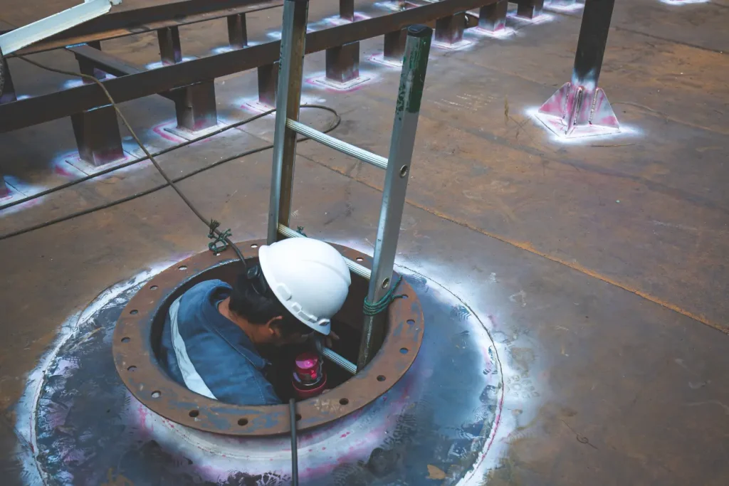 working in confined spaces training